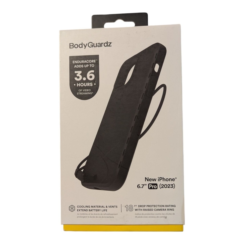 D8. BodyGuardz Paradigm Pro MagSafe Case for Apple iPhone 15 Pro Max- Black